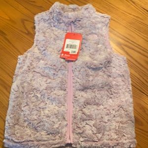 Toddler cozy swirl vest